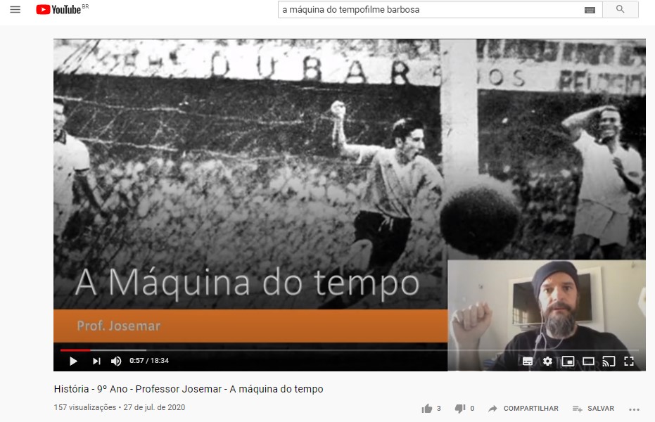 imagem da aula no youtube